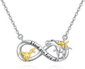 Animal Necklace for Women Necklace 925 Sterling Silver Cute Animal Pendant Necklaces Jewelry Gifts