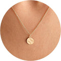 14K Gold Plated Dainty Pendant Butterfly Bead Boot Bee Baseball Flower Compass Airplane Heart Hummingbird Tree Necklace Simple Jewelry Gift for Women