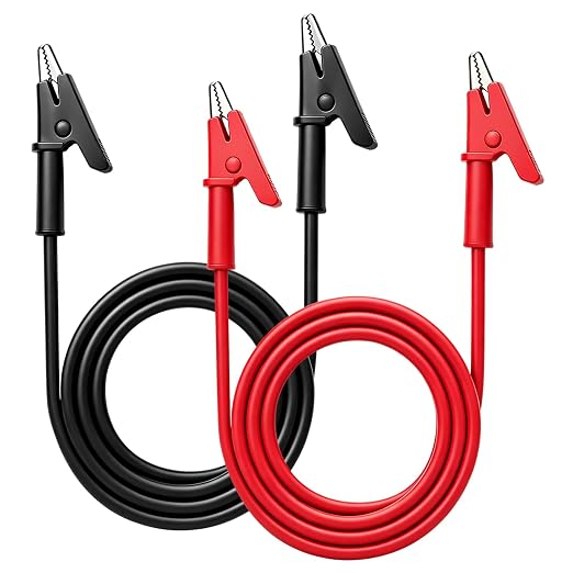 2PCS Dual-Ended Jumper Wire Kit Alligator Clips Test Leads | Jumper Wires 1000V by Unknown
