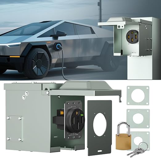50 Amp EV Charging Receptacle/Nema 14-50 EV Outlet - Image 9