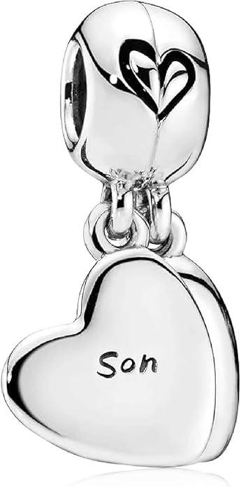 Family Mom Heart Charms 925 Sterling Silver Bead for Bracelets and Necklaces For Women Jewelry Present