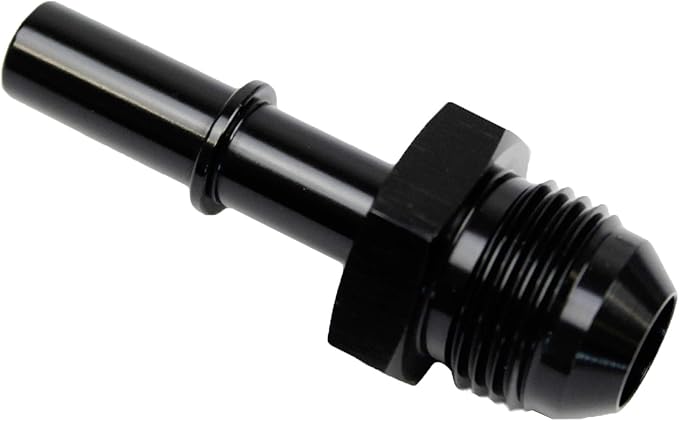 Aluminum 6AN Flare to 5/16 SAE Quick Disconnect Male Push-On EFI Hose Fitting by Unknown