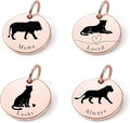 SM Design Mama Animal Charm Set – Set of 4 Stainless Steel Charms – Motherhood & Family Keepsake Jewelry Charmss