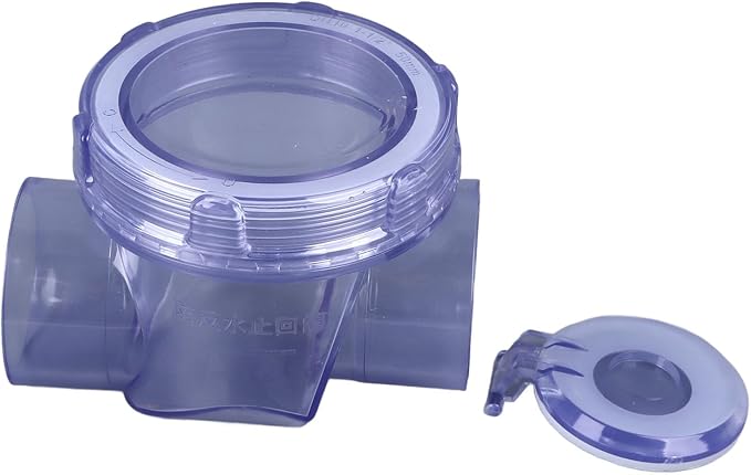 PVC Inline Check Valve, Thickened One Way Backflow Prevention Valve - Image 6