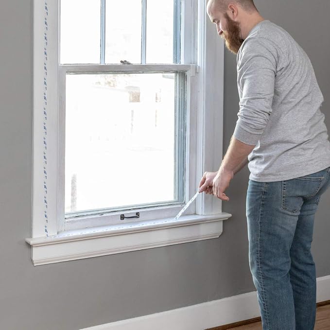 Duck Brand Indoor 5-Window Shrink Film Insulator Kit, 62-Inch x 210-Inch - Image 6