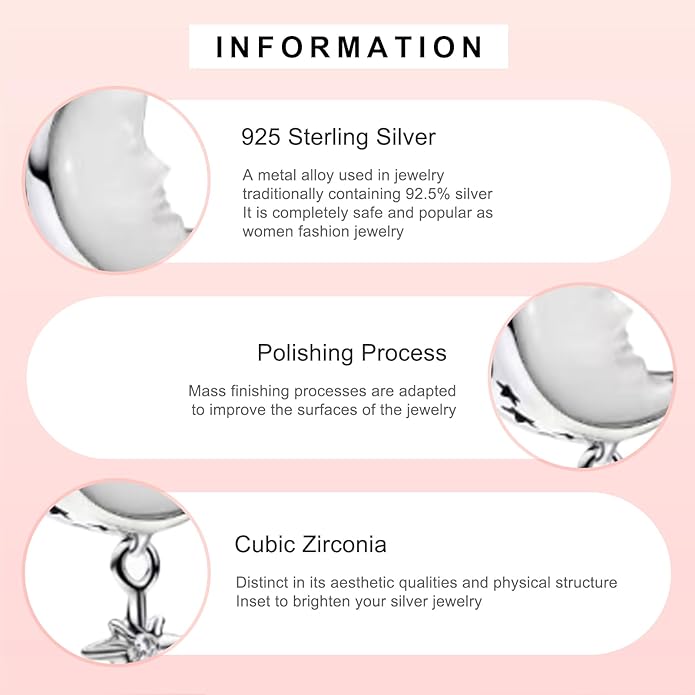 MITSOKU 925 Sterling Silver Charms for Bracelets Necklaces Animal prototype Pendant Safety Chain Dangle Pendants Beads Christmas Day Charms Jewelry Gift for Women