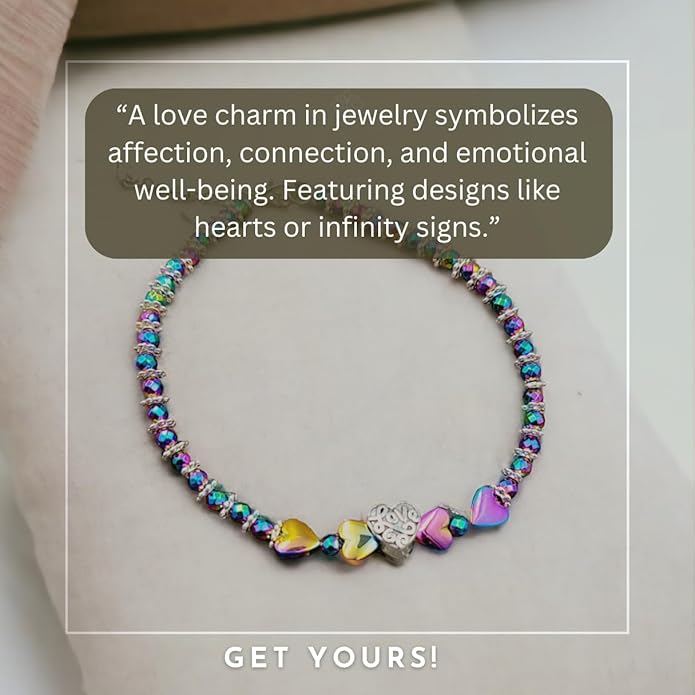 BESHEEK Rainbow Anklet Bracelet Hue Twisted Hematite and Round Artisan Beaded Anklet with Extension Handmade Hypoallergenic Beach Gala Wedding Style Jewelry