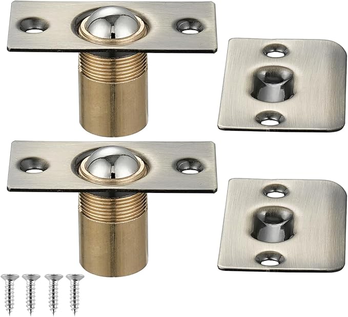 JQK Closet Ball Catch Door Hardware, Stainless Steel Catch Adjustable by Homeimprovement