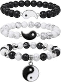 Healing Crystal Beaded Bracelets for Women,Natural Amethyst Gemstones Bracelet,Anxiety Stress Relief Heart Charm Bracelet Handmade purple Jewelry Gifts for Women