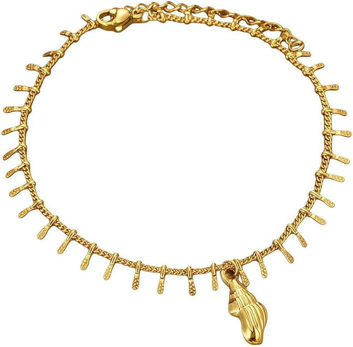 Adjustable Stainless Steel Snake Chain Anklet for Women Minimalist Beach Summer Ankle Bracelet Jewelry Gift