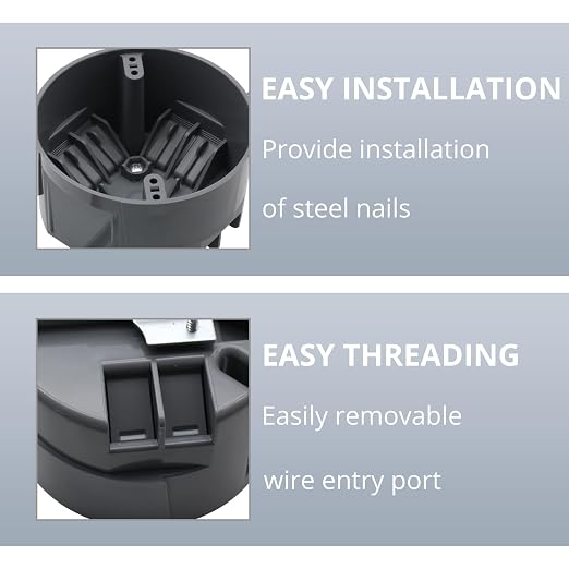 20 cu in Electrical Ceiling Box - Image 3