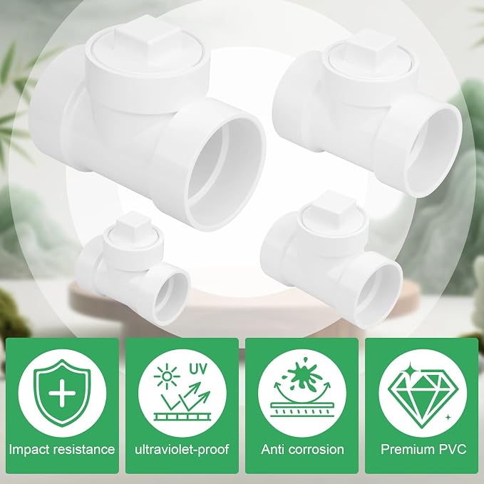 3IN PVC DWV Cleanout Tee with Plug Pipe Fitting SCH40 3IN DWV PVC Sewer - Image 6