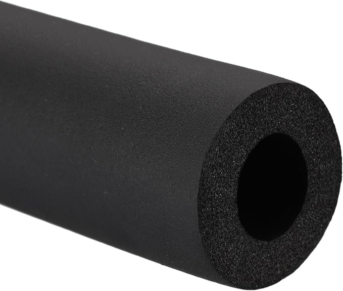 PATIKIL 1-5/16" ID x 6.6Ft Pipe Insulation Foam Tube, Pipe Cover Wrap Roll Bar by PATIKIL