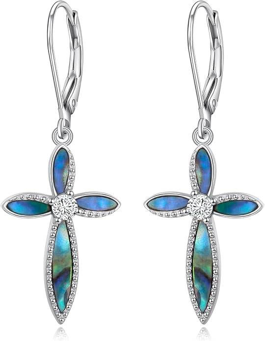 925 Sterling Silver Filigree Dangle Drop Earrings Daisy/Lotus/Rose Flower/Moonstone Leverback Teardrop Earrings for Women Infinity Celtic Knot Daisy Lotus Jewelry for Mothers Day