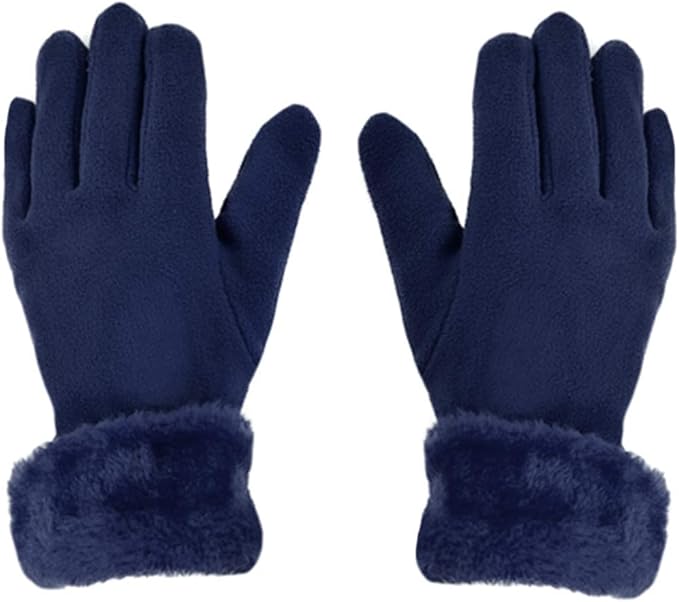 boxed-gifts Women's Warm Fleece Winter - Women's Hat and Glove Set + Hats Gloves Scarves for Women