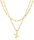adoyi Valentines Day Gifts for Women Hers Dainty 14K Gold Plated Heart Initial Necklaces Layered Letter A-Z Pendant Necklace Stack Trendy Jewelry Birthday Valentines Day Gifts for Women Jewelry