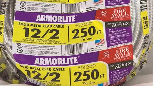 Southwire 68580055 Aluminum Cable Thhn 12/2 Ga B/W/Green - Image 5