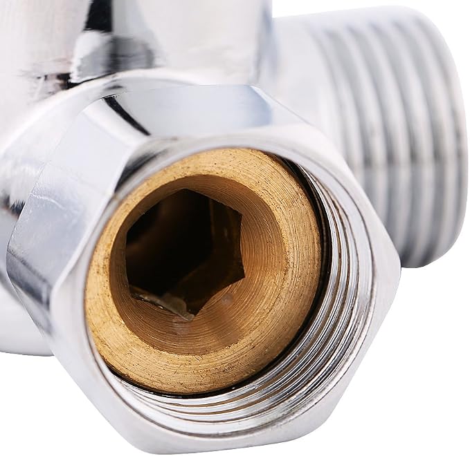 Thermostatic Mixing Valve G1/2 Hot Cold Water Mixer Valve Solid Brass Shower - Image 7