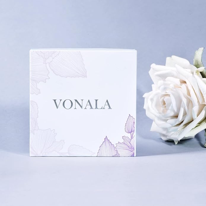 VONALA Silver/Gold Seashell Pearl Dangle Earrings 925 Sterling Silver Beach Drop Dangle Earrings Starfish Leverback Earrings Ocean Jewelry Gifts for Women