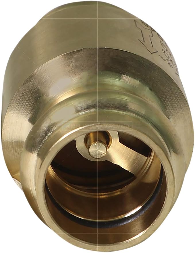 Midline Valve 372S322 Inline Spring Loaded Check Valve, Backflow Prevention - Image 2