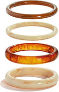 Acrylic Resin Bangles Bracelets for Women Wide Irregular Geometric Wristband Statement Bracelet Punk Chunky Acrylic Resin Bangle