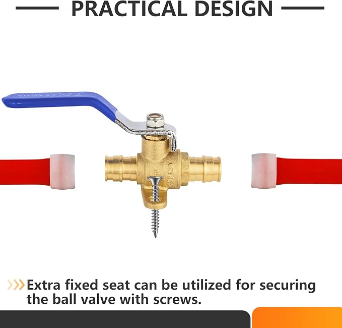 30PC HeSun 1/2 Inch PEX-A Expansion Ball Valve - Image 6