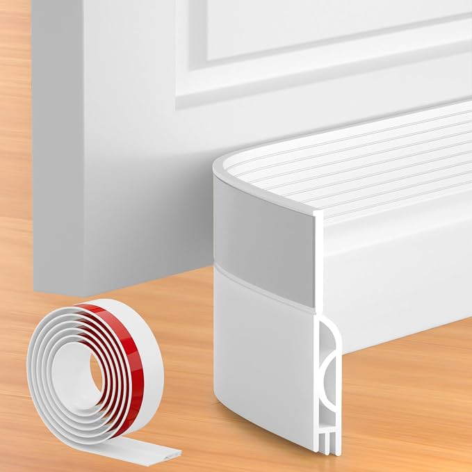 Door Draft Stopper, Door Sweep for Bottom of Door, Under Door Gap Filler for by Beoguy