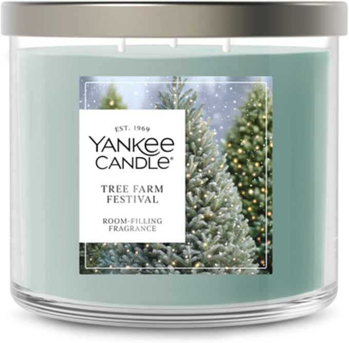 Yankee Candle Tree Farm Festival, Scented Candle, 14.5oz 3-Wick Candle Jar by Unknown