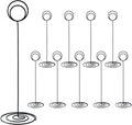 Table Number Holders, Photo Holder | Picture Holder, Cards Stand Name Menu Clips by Hoewina