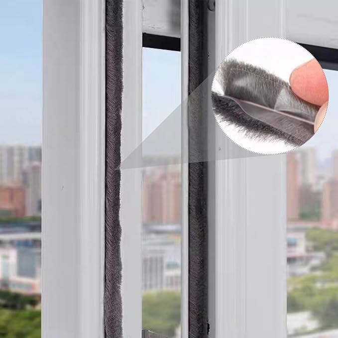 16 Ft 196 Inch Sliding sash Windows Doors Tape Pile Draught excluder Brush Seal - Image 7