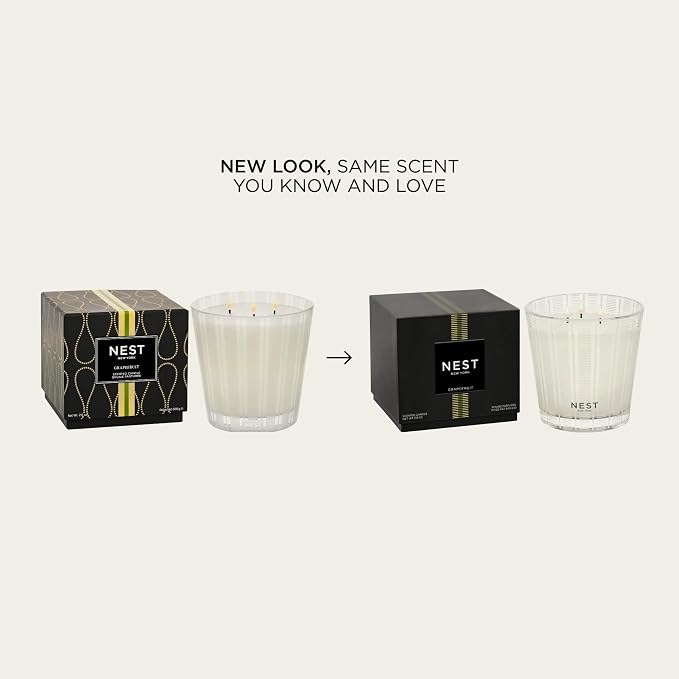 NEST New York Scented 3-Wick Candle, Grapefruit - Image 2