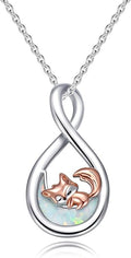 Animal Necklace for Women Necklace 925 Sterling Silver Cute Animal Pendant Necklaces Jewelry Gifts