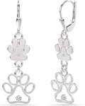 LeCalla 925 Sterling Silver Filigree Dangle Drop Leverback Earrings for Women | Long 925 Silver Dangle Leverback Earrings Hypoallergenic Filigree Tear drop Earrings Jewelry