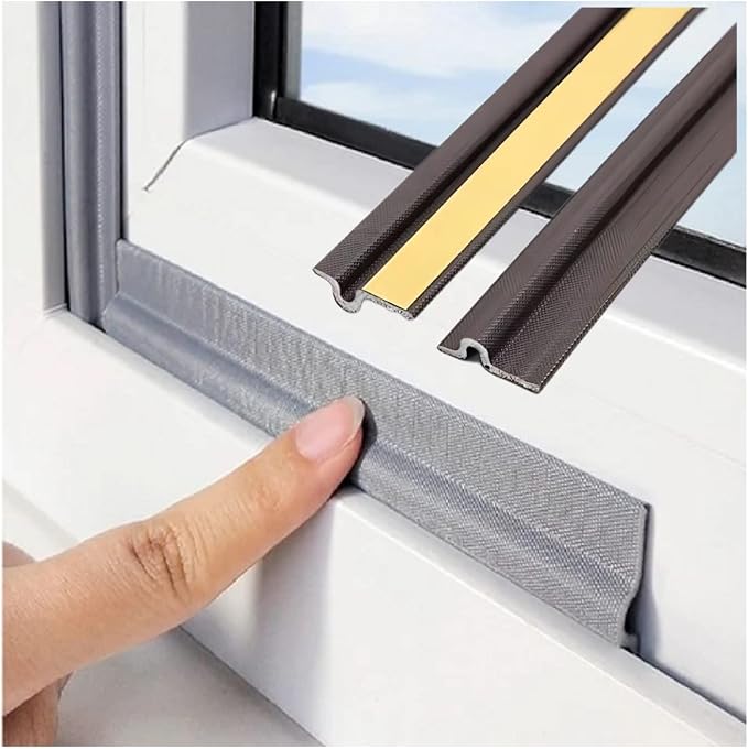 80IN Self Adhesive Window Gap Sealing Strip, Windproof Soundproof Weather by STYHYGBS