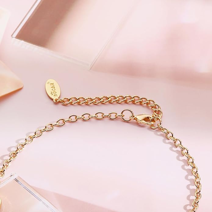 Bocar Bubble Chunky Necklace Alloy Necklace Resin Statement Pendant Necklace for Women