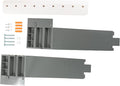 JS Jackson Supplies Tehila Grey Wall Mounting Kit by JSJACKSONSUPPLIES