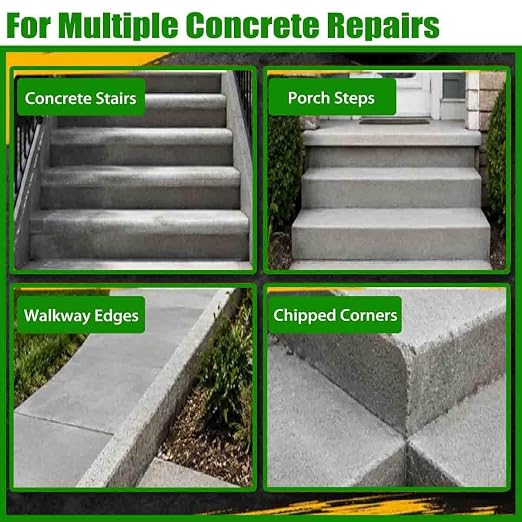Concrete Step Repair Adhesive, Concrete Crack Filler Outdoor 100g，2pcs | Heavy - Image 7