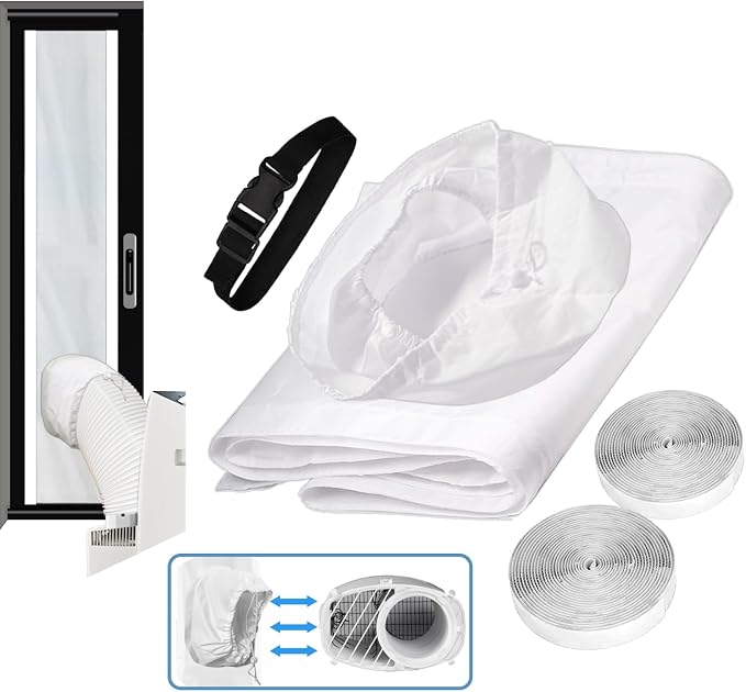 Inverter Portable Air Conditioner Sliding Door Seal Kit Compatible - Image 8