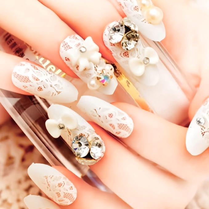 Fashewelry 2600pcs 7 Size Glass Pointed Back Rhinestone with Golden Back 1mm/2mm/3mm/4mm/5mm/6mm/8mm Crystal Faceted Diamond Loose Stone Clear Round Rhinestone Cabochons for Nail Art Replacing Jewelry