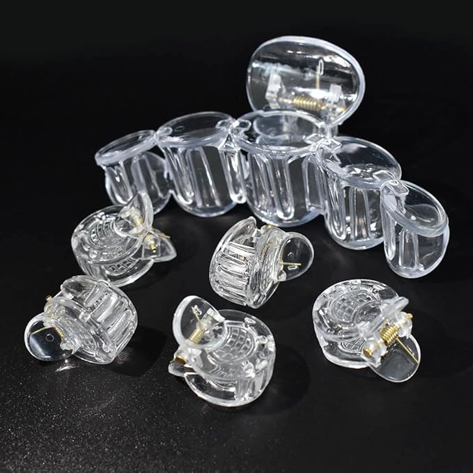 11PCS Cute Bobby Pin Slime Charms Mixed Set Resin Flatback for DIY Craft Making and Daily Use