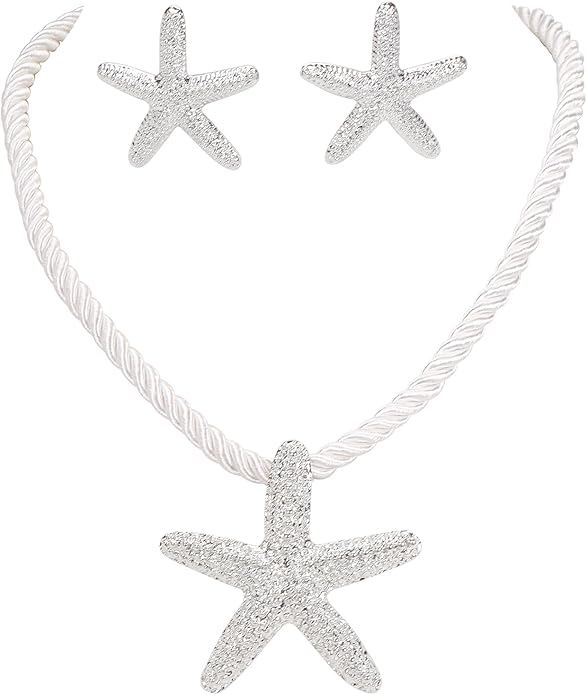 Bocar Starfish Pendant Necklace for Women