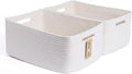 MiniArk Large Storage Baskets for Shelves, Baby Nursery, Toy Baskets Box by MiniArkStorageBasketsHome