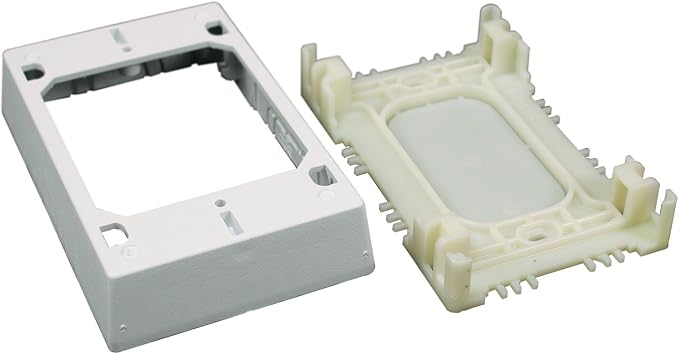 Legrand Wiremold NMW2 Nonmetallic Raceway 1 Gang Electrical Box White 1pk | by Legrand-Wiremold