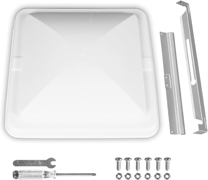 Jack Boss RV Roof Vent Cover, 14 Inch Replacement Vent Lid by JACKBOSS