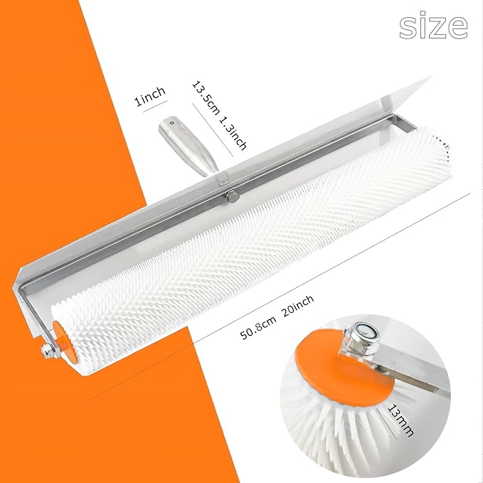 Self-Leveling Cement Tool Kit, Including Stainless Steel Scraper Self-Leveling - Image 5