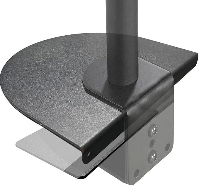 Steel Monitor Mount Reinforcement Plate, Monitor Arm Reinforcement Plate | by ZANOLY