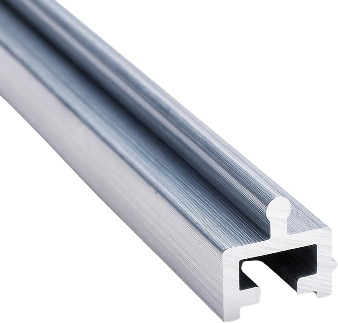 72 Inch Aluminum Sliding Screen Door Track – Heavy Duty Bottom Track Replacement by KCHardware