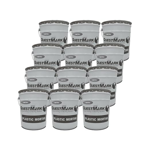 2124 Low Temperature Epoxy Concrete Floor Patch, 1/2 Pallet, Light Gray by QuestMark