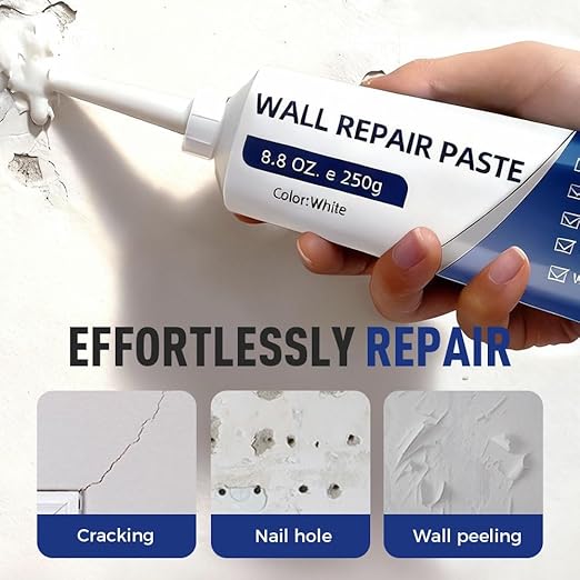 2PCS Drywall Repair Kit with Scraper, Wall Repair Paste Tube Kit with Scraper - Image 2