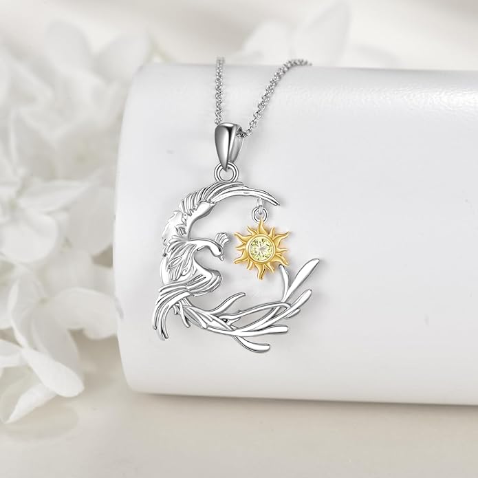 Animal Necklace for Women Necklace 925 Sterling Silver Cute Animal Pendant Necklaces Jewelry Gifts